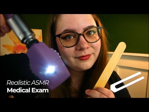 Realistic HEENT Medical Assessment (Head, Eyes, Ears, Nose, & Throat) 🩺 ASMR Roleplay