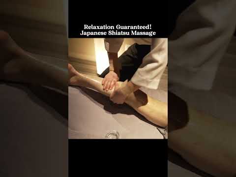 Best Shiatsu Massage by Japanese Pro #asmr #massage