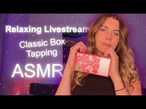 LIVE ASMR 🌙 Classic Box Tapping & Scratching for Deep Relaxation & Sleep