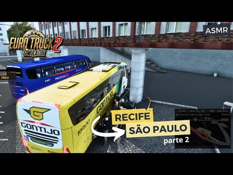 RECIFE - SÃO PAULO DE ÔNIBUS parte 2 (ASMR)