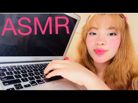 👩‍💻🎙️{ASMR}Con teclado 🎧📣