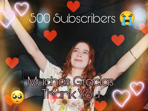 MUCHAS GRACIAS POR 500 SUBS/ THANK YOU/ ROOM TOUR