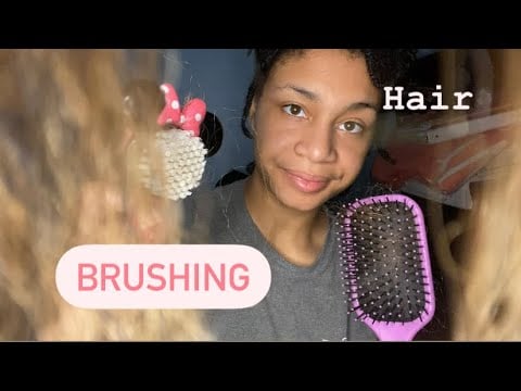 ASMR - Hair Brushing (Carmen)