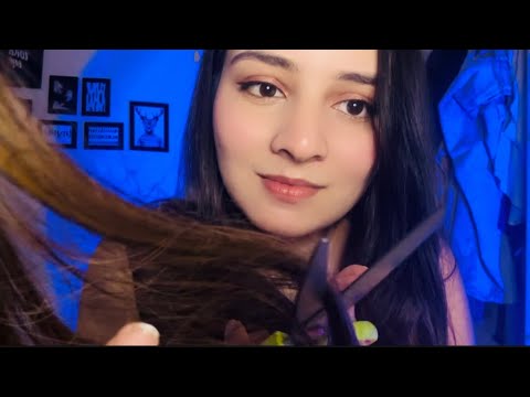 1$ Haircut ASMR (Invisible Clipping, scissors ✂️ )