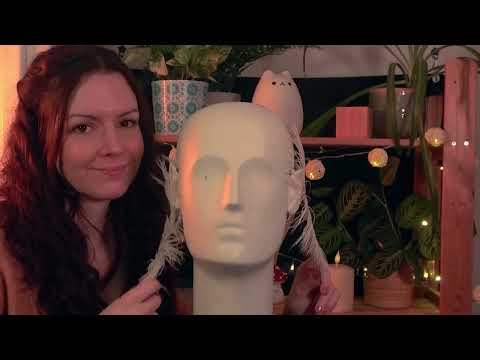 ASMR Tingly Ear Attention - Brushing, Leather, Feathers