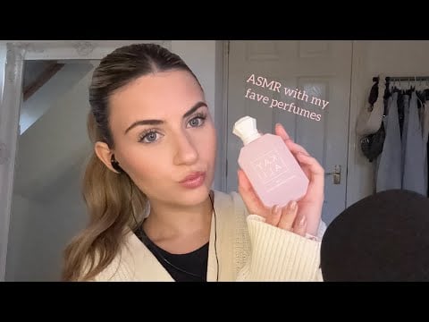 ASMR with my favourite perfumes ☁️✨