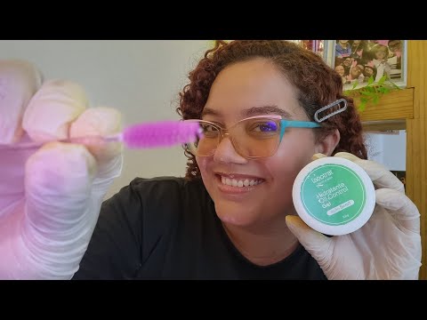 ASMR CUIDADOS PREMIUM COM SEUS OLHOS 👁️💕✨