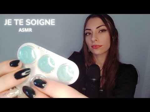 ASMR FRANCAIS | ROLEPLAY | JE TE SOIGNE | ATTENTION PERSONNELLE | CHUCHOTEMENT