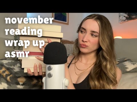 ASMR All The Books I Read in November! 📚 (monthly reading wrap up)