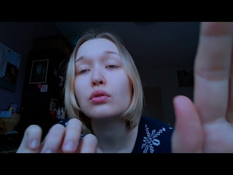 ASMR Cutting Out Your Negative Energy with Scissors (literally) ✂ | Tongue Clicking, Face Touching