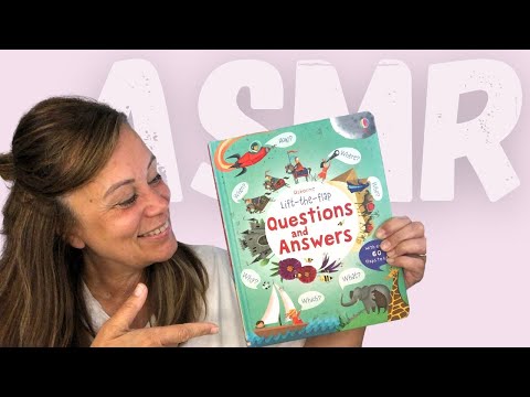 ASMR Softly Spoken (Welsh Accent) The Usborne Book of Questions & Answers