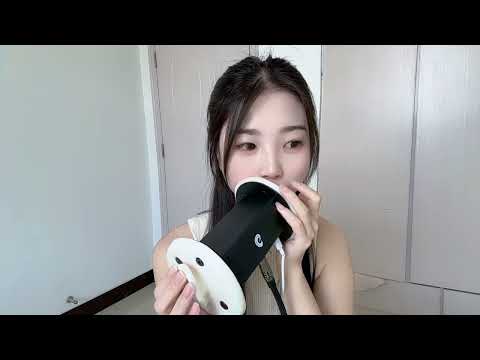 ASMR Ear Licking Licking And Eating Ear Licking舔耳口腔音喘息弹舌