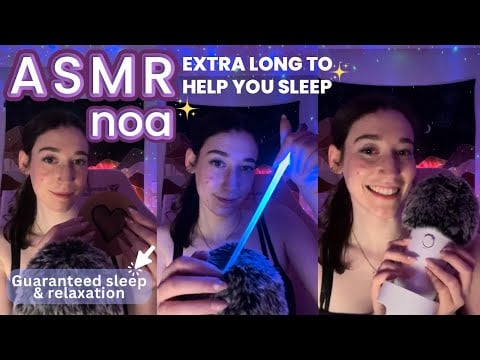 Whispering, Tapping, Energy rain + more! | 3 HOURS asmr for sleep and relaxation 💕| live #118