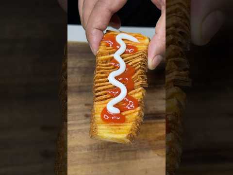 Super crispy potato spring #shorts #youtubeshorts #shortsfeed #indianasmrworld