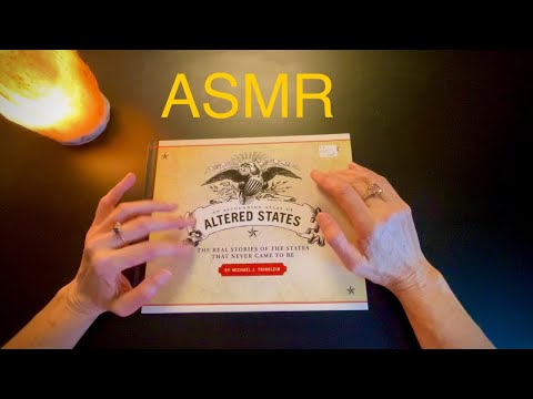 Altered States of America Book ~ Whisper & Soft-Spoken ASMR Flip-Through & Page Sounds Tingles