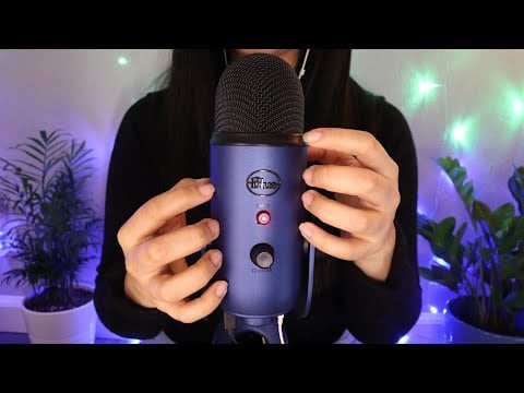 ASMR✨FAST & AGGRESSIVE Tapping/Scratching on the Blue Yeti (no talking)🎙✨