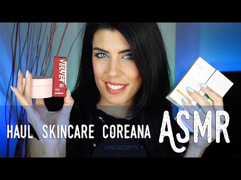 ASMR ita - 🧴 SKINCARE COREANA per la PRIMA VOLTA • YesStyle Haul (Whispering)