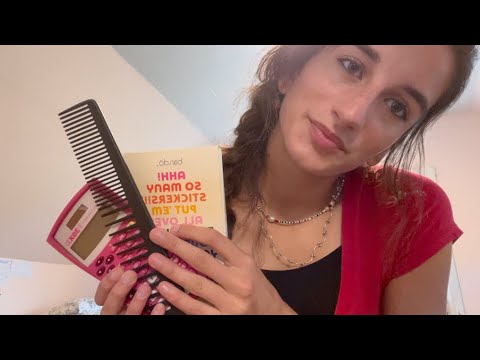 Lofi ASMR | Unique Tapping Sounds (calculator tapping, comb sounds, etc.)