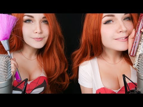 АСМР Близняшки 🎧 ЛУЧШИЕ триггеры для вашего СНА | ASMR BEST trigger Help You Sleep and TWIN♥