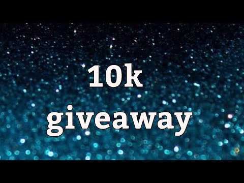 10K GIVEAWAY announcement!!