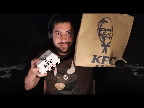 ASMR le bruit relaxant d'un menu KFC