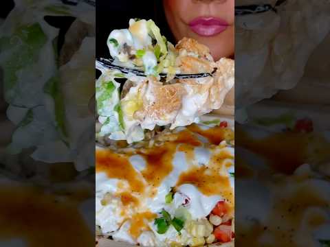 Chipotle chicken bowl #asmr #chicken #chipotle #mukbang #foodie