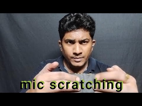 asmr mic scratching sounds and mouth tingles aggressive