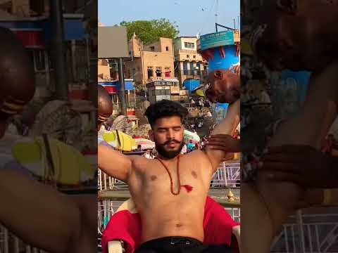 $2 Boat Massage | By Indian Street Barber Chamunda Brother's #asmr