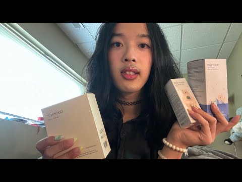 ASMR haul aboard! 🚂 (yesstyle mixsoon bundle unboxing)