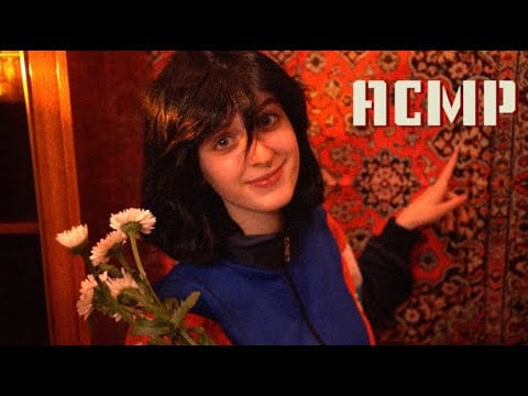 АСМР Doomer-girl: Рассматриваем ковёр в летний вечер в панельке | Ролевая игра, трейсинг по ковру