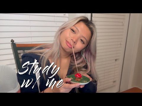 ASMR Study with me