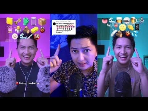 ASMR EMOJI CHALLENGE | TIKTOK COMPILATION | JUNO ASMR 😴😴