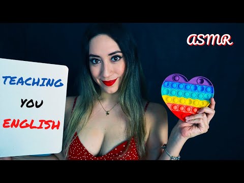 ASMR Te enseño INGLES 👩‍🏫 ASMR ROLEPLAY en ESPAÑOL para DORMIR ✨ Argely ASMR