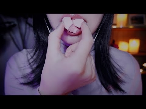 【ASMR】マシュマロにしか出せないしょわもちゃ音を堪能してちょうだい( ˙༥˙ )