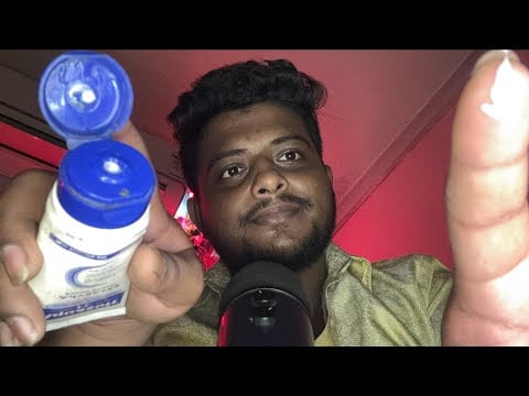 ASMR Spit Painting Makeup 👅