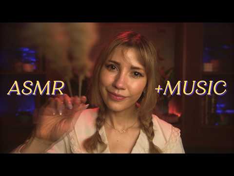 (Music Ver) I Made This ASMR Layered Soundscape for You. ✨ (Inaudible Whispers, Echo/Delay)