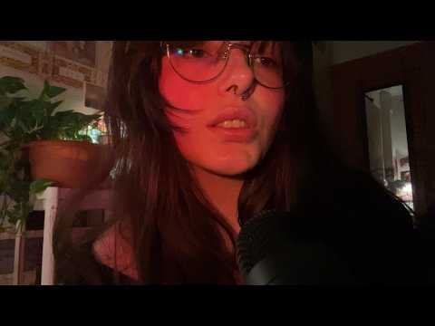 lofi asmr on my $1 mic | mouth sounds, tapping, scratching, soft spoken to whisper
