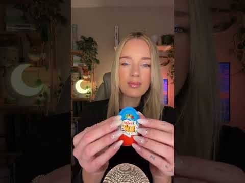 KinderJoy ASMR - Tingles!  #relaxation #relax #asmr #tingles #asmrsounds #tapping #relaxing