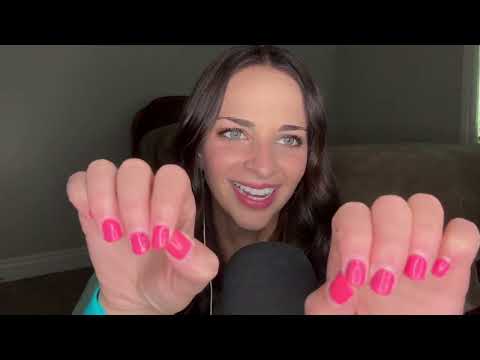 ASMR | Ear-to-Ear Gum Chewing Whisper/Ramble