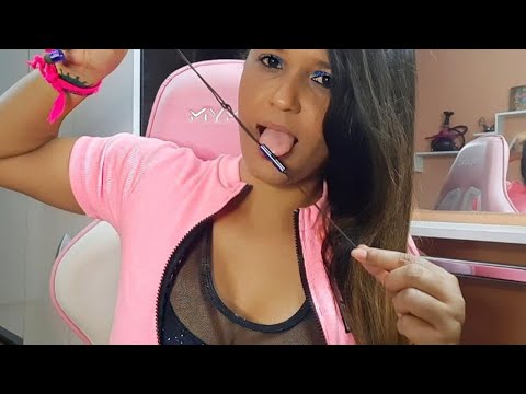 ASMR COMENDO O MICROFONE Mic nibbling I INTENSE MOUTH SOUNDS