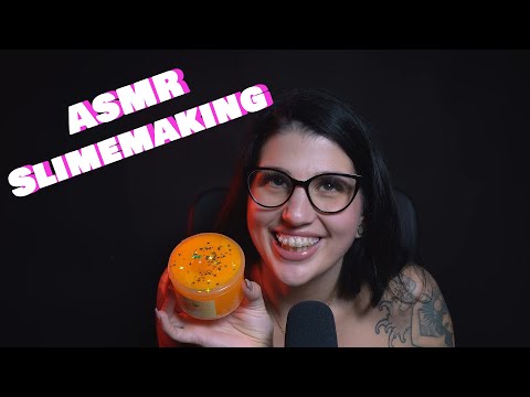 ASMR | Slimemaking | deutsch