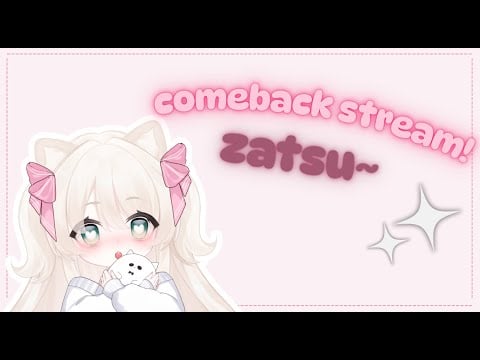 【JUST CHATTIN】♡ mokas comeback stream! yayayayay ♡