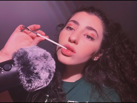 ASMR Triggers GALORE✨| spoolie nibbling, hair plucking, mic scratching, kisses, rambling!