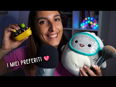 ADDORMENTATI CON I MIEI TRIGGERS PREFERITI 💖 ASMR ITA