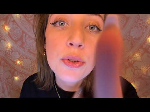 [ASMR] • Up Close Camera & Lens Tapping • Eye Contact • Tongue Clicking