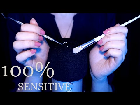 Highly Sensitive ASMR 100% (No Talking)