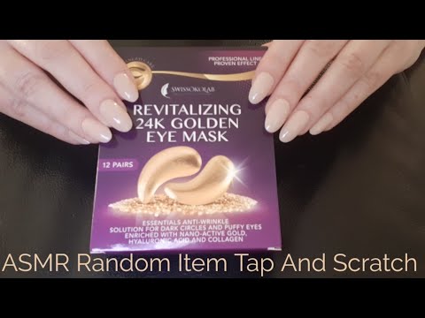 ASMR Random Item Tap And Scratch