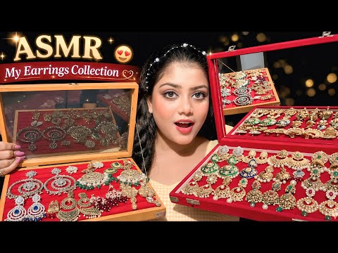 ASMR My Earrings Collection 😍