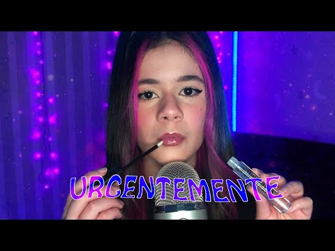 ASMR sons de boc4 com Gloss para você dormir já