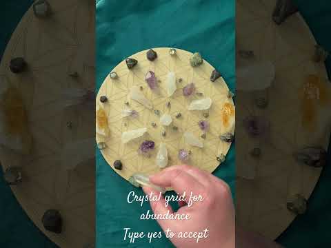 Crystal Grid Activation for Abundance #crystalhealing